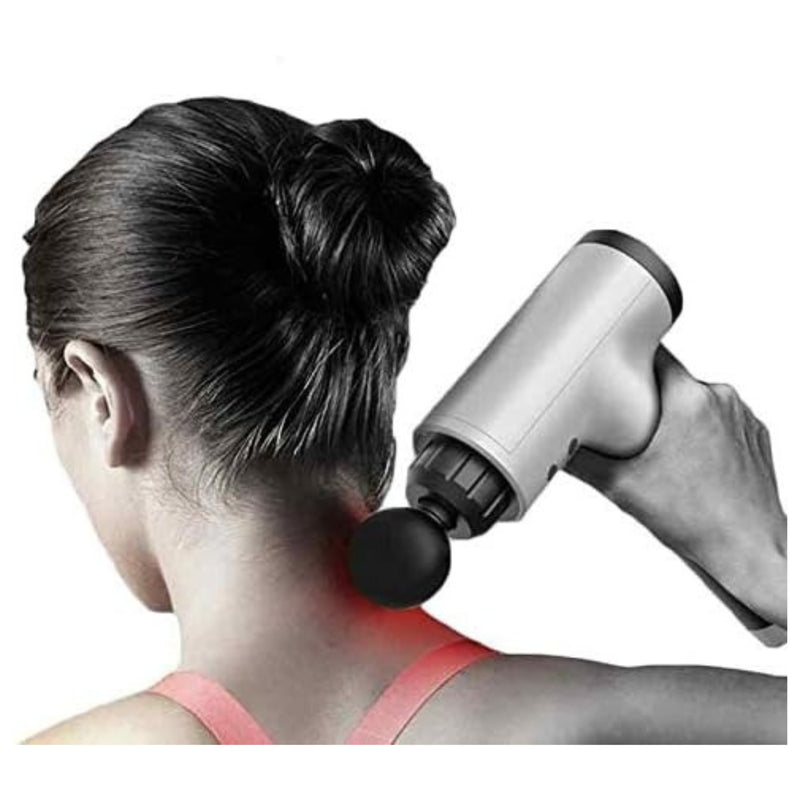 Massage Gun Handheld 6 Speeds Percussion Facial Gun for Pain Relief