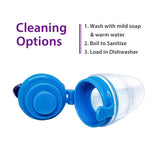 Baby Food Feeder Pacifier, Silicone Fruit Feeder Teethers for Babies