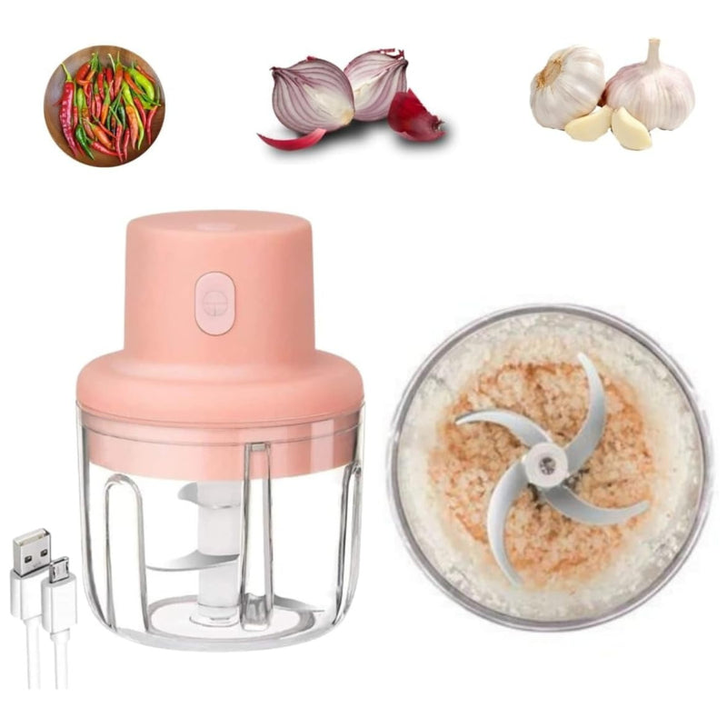 Mini Wireless Portable Food Processor, Handheld with USB Charging
