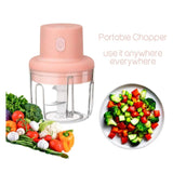 Mini Wireless Portable Food Processor, Handheld with USB Charging