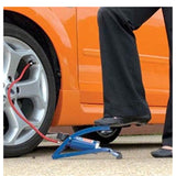 Car Bicycle Bike Single Cylinder Barrel Tyre Inflator Foot Pump w/Pressure Gauge Single Cylinder Barrel Tyre Foot Pump