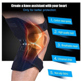 Knee Support Spring Knee Booster Joint Support Knee Protection Pads for Women and Men Knee Brace Leg For Mountain Climbing