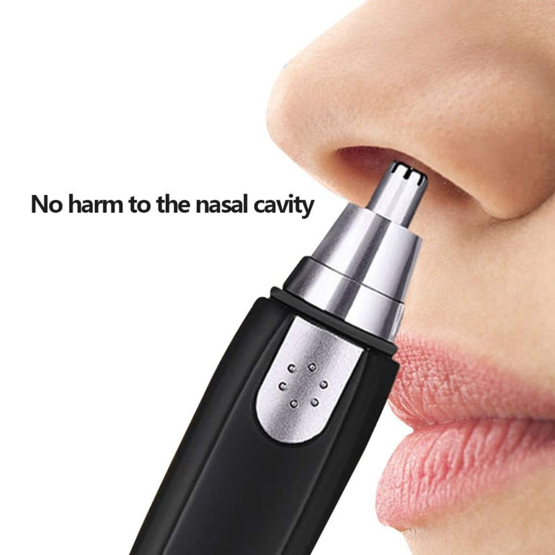 Nose/Ear Lawnmower, Nose Pilator, Waterproof, Battery Operated, Painless Rotating Eyebrow Cutter with Rotary Cutting Head