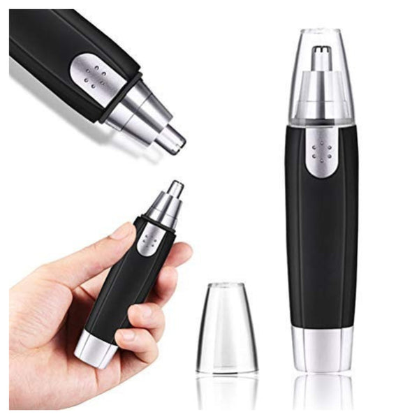 Nose/Ear Lawnmower, Nose Pilator, Waterproof, Battery Operated, Painless Rotating Eyebrow Cutter with Rotary Cutting Head