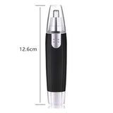 Nose/Ear Lawnmower, Nose Pilator, Waterproof, Battery Operated, Painless Rotating Eyebrow Cutter with Rotary Cutting Head