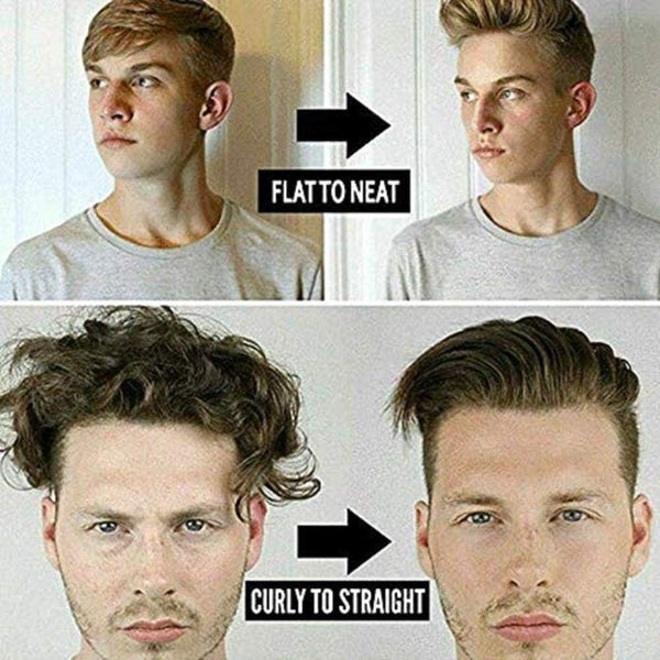 Modelling Hair Comb, Quick Beard Hair Styler, Electric Beard Straightener for Men, Multifunctional Hair Comb Curling Iron, Mens Efficient, Professional Quick Hair Styler