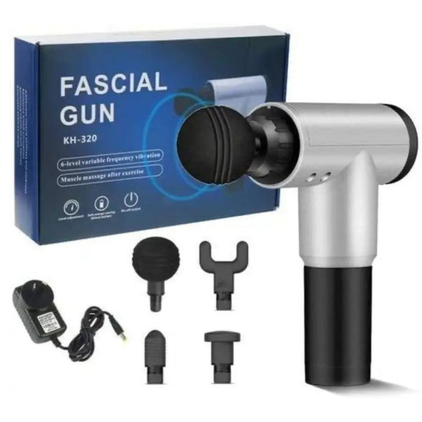 Massage Gun Handheld 6 Speeds Percussion Facial Gun for Pain Relief